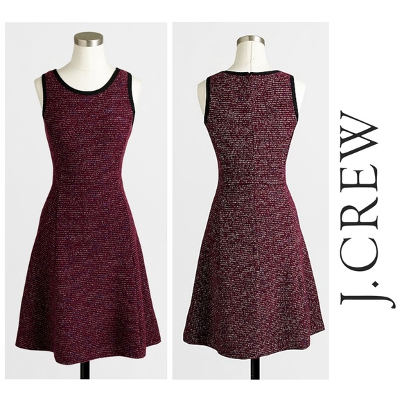 J. Crew Dresses & Skirts - J. Crew Knit Tweeded Sleeveless Dress